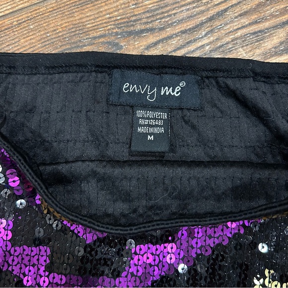 Envy Me Sequin Mini Skirt – Size M - Picture 3 of 6